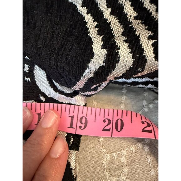 VTG Artsy Desigual We love Womens 40 Patchwork Tapestry Trench Coat Jacket Retro - Picture 4 of 16